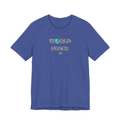 World Peace Unisex Jersey Tee - Casual Comfort for Every Occasion