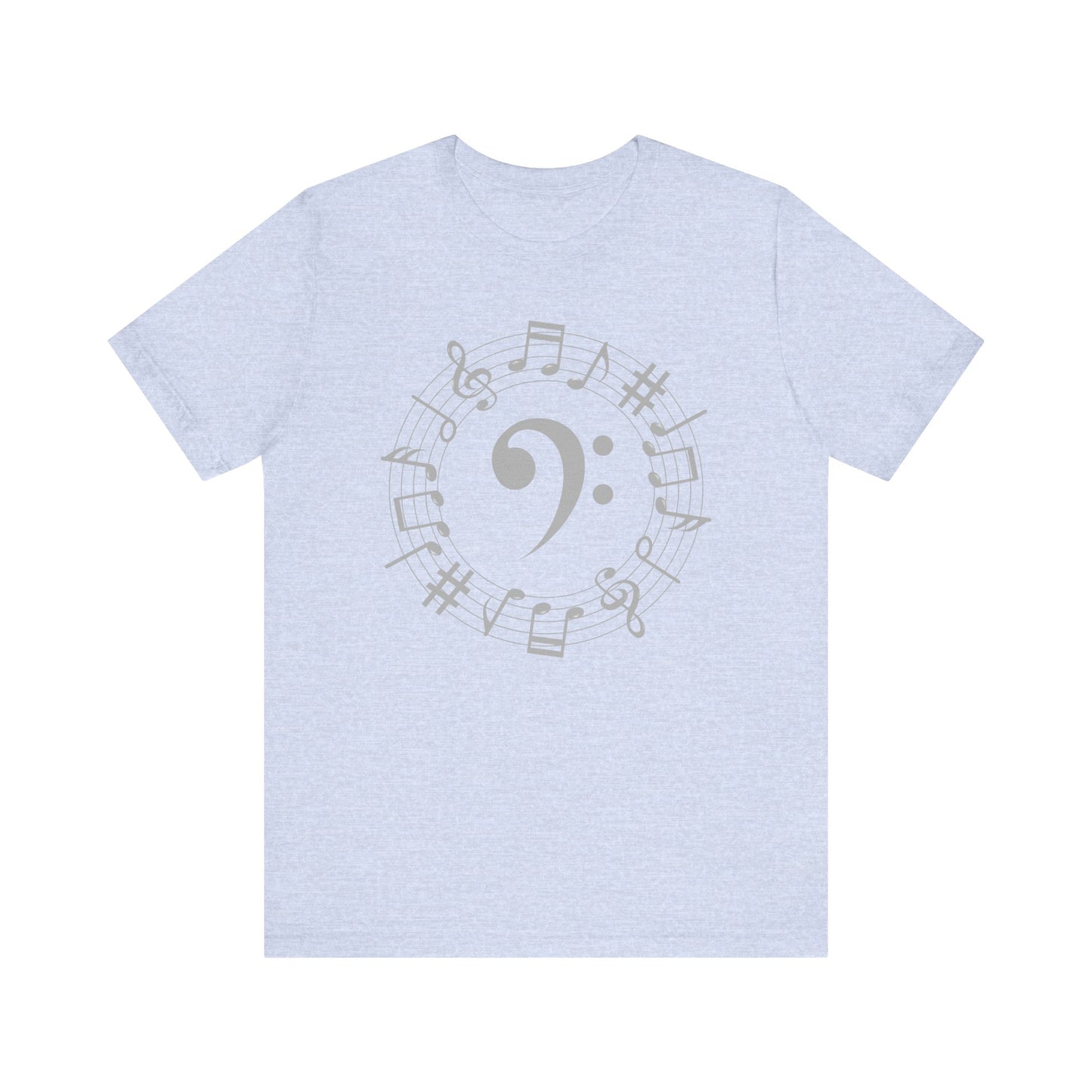 Music Note Unisex Jersey Tee, Musical Gift, Music Lover Shirt, Perfect for Concerts, Music Festivals, Unique Music Tee, Birthday Gift
