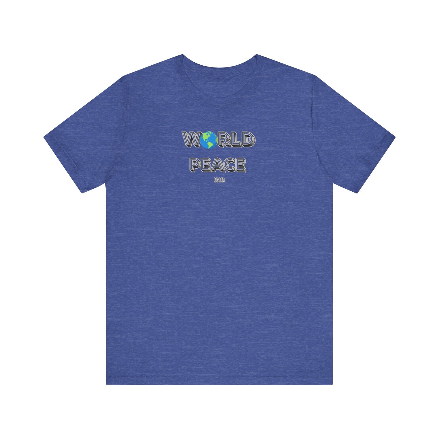 World Peace Unisex Jersey Tee - Casual Comfort for Every Occasion