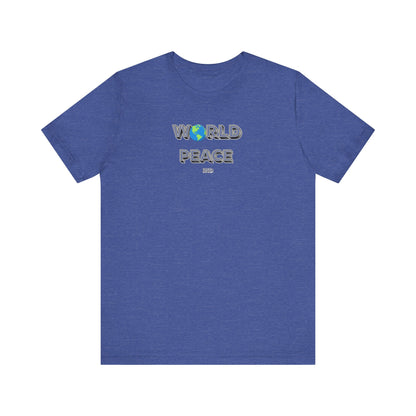 World Peace Unisex Jersey Tee - Casual Comfort for Every Occasion
