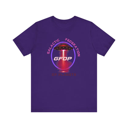 Galactic Federation Unisex Tee, Space-Themed Shirt, Sci-Fi Apparel, Gift for Space Lovers, Casual Graphic Tee, Summer Fashion