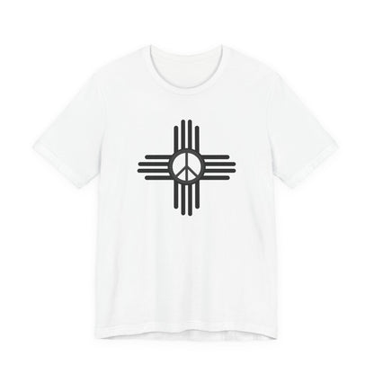 Zia Peace Symbol T-Shirt — Minimal New Mexico Zen Tee