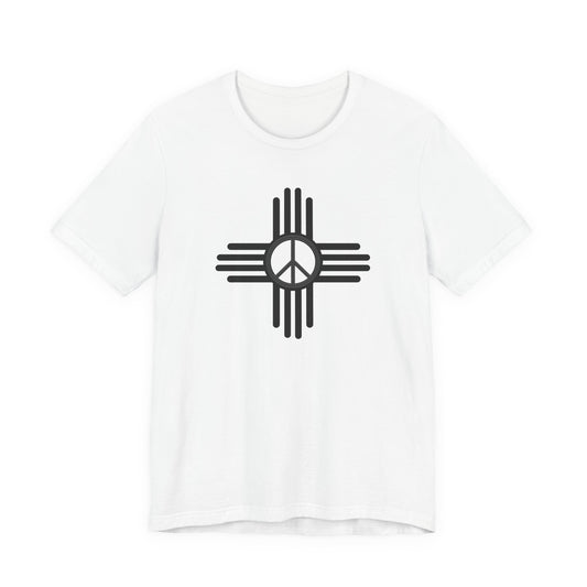 Zia Peace Symbol T-Shirt — Minimal New Mexico Zen Tee
