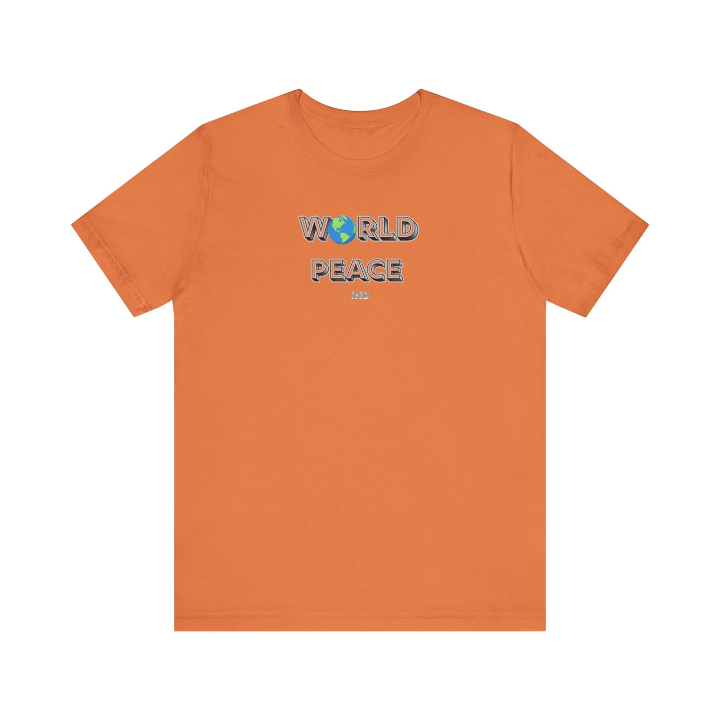 World Peace Unisex Jersey Tee - Casual Comfort for Every Occasion
