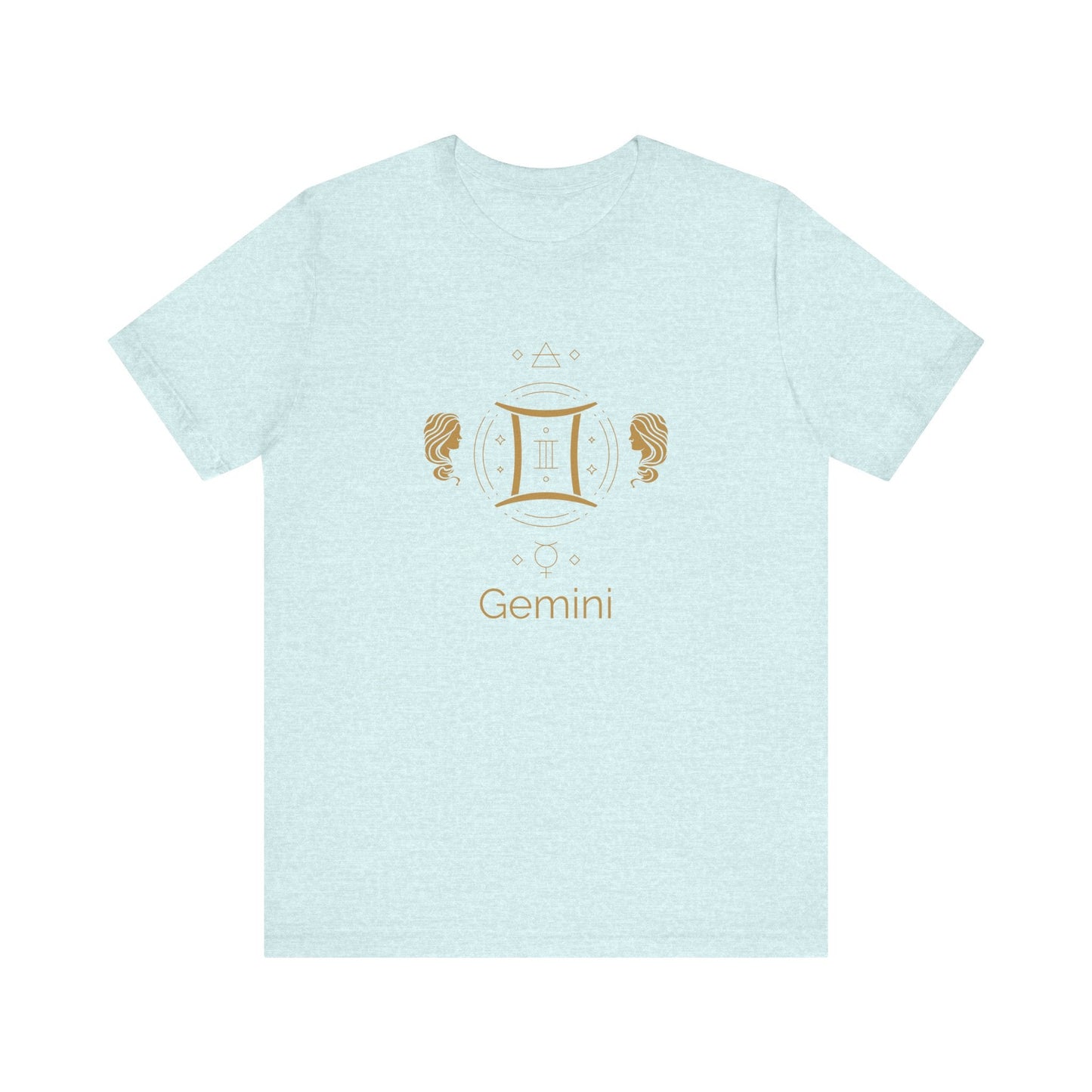 Gemini Zodiac Short Sleeve Tee shirt
