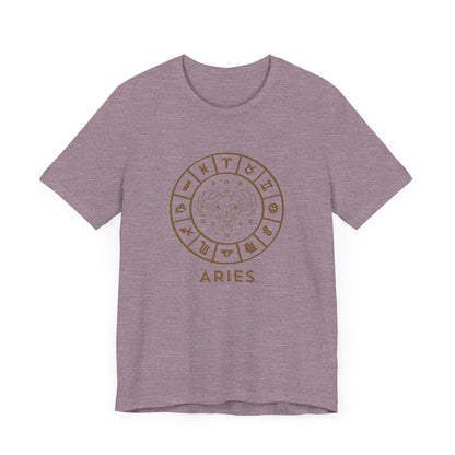 Aries Zodiac Tee, Unisex T Shirt