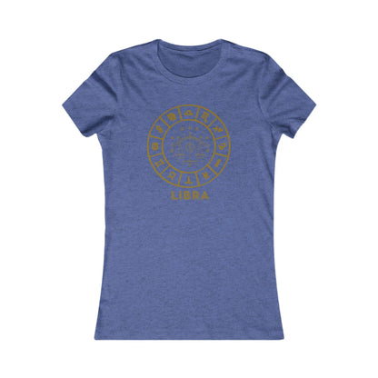 Libra Zodiac women's tee shirt