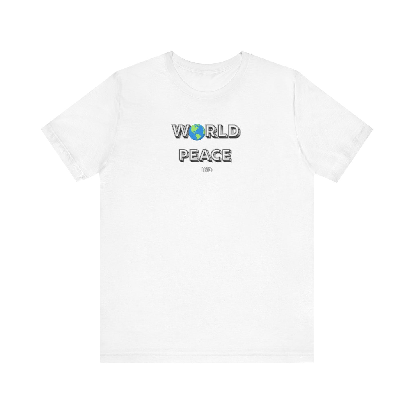 World Peace Unisex Jersey Tee - Casual Comfort for Every Occasion