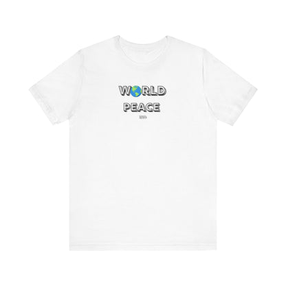 World Peace Unisex Jersey Tee - Casual Comfort for Every Occasion