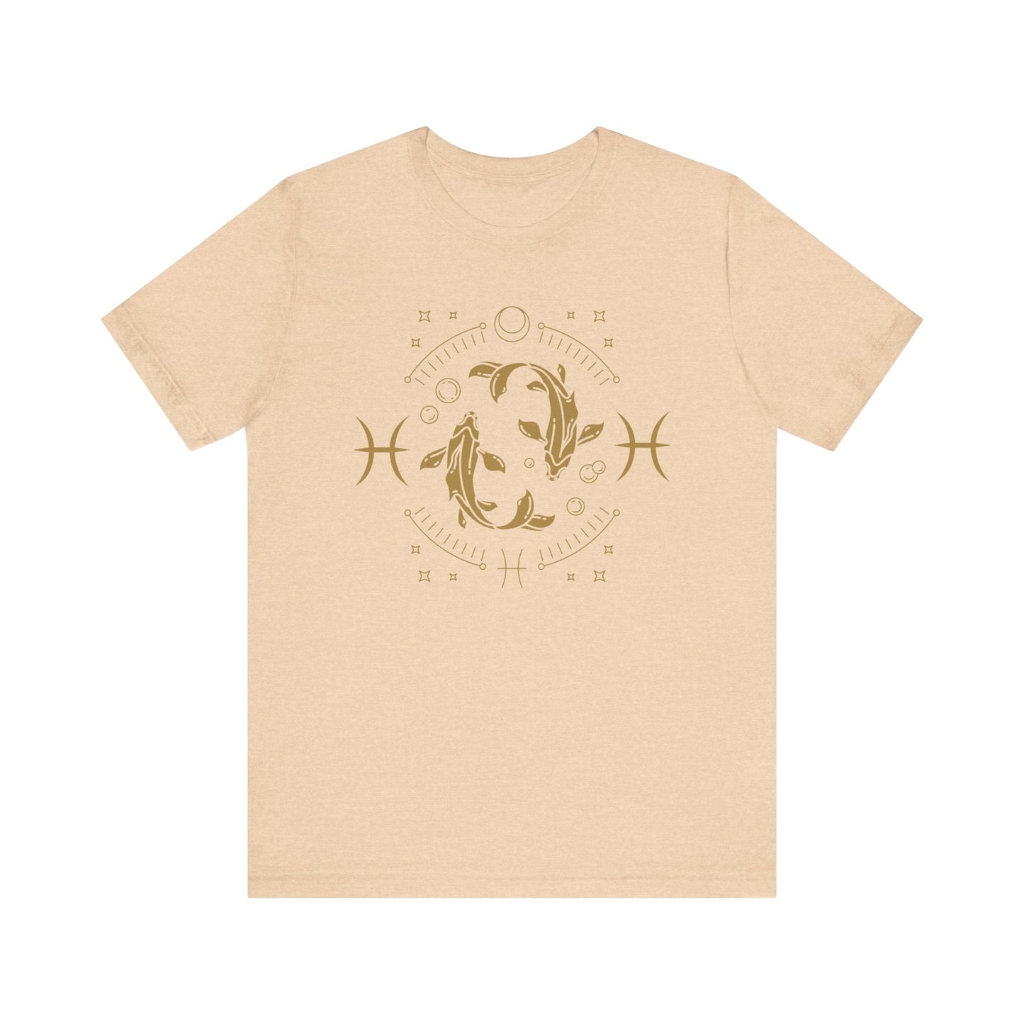 Pisces Zodiac Symbol Unisex Tee