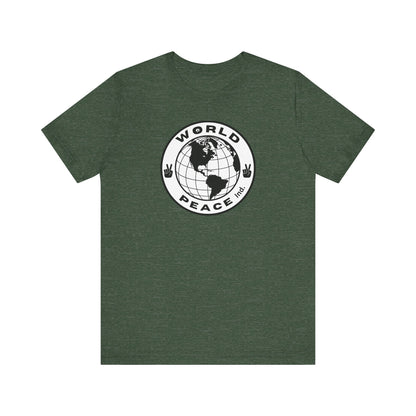 World Peace Unisex Tee - Casual Style for Advocates of Harmony