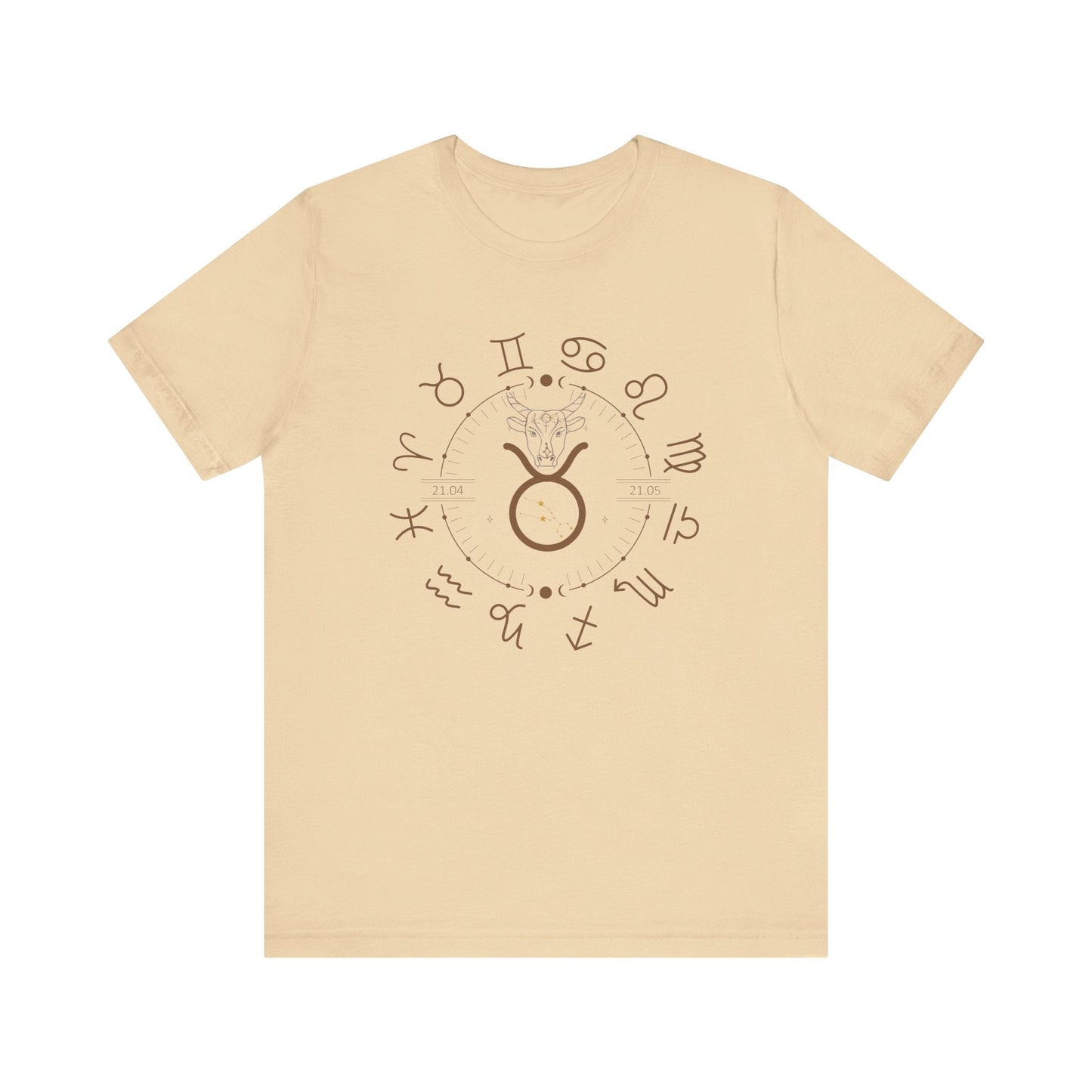 TAURUS Zodiac Clock Tee - Unisex t shirt
