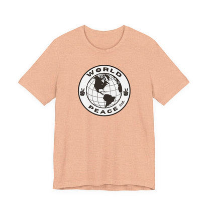 World Peace Unisex Tee - Casual Style for Advocates of Harmony