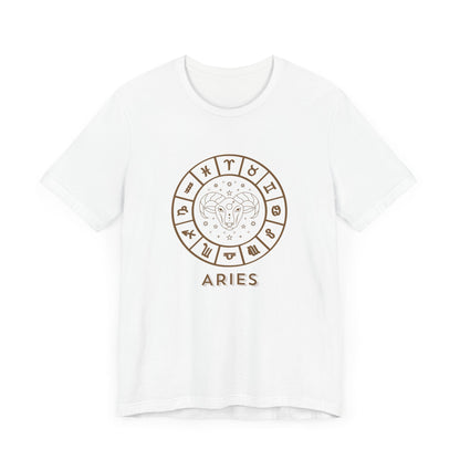Aries Zodiac Tee, Unisex T Shirt