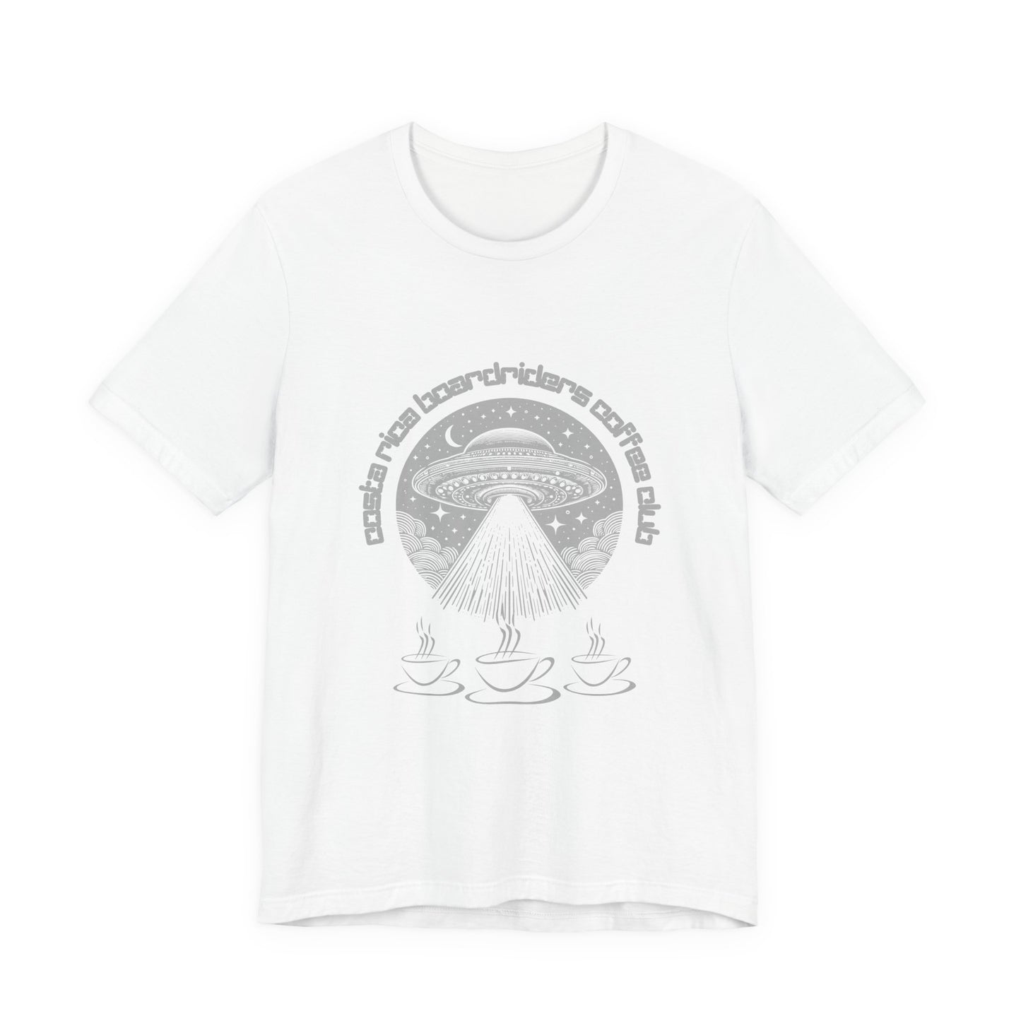 Unisex Coffee Club Tee, Relaxed Vibe Shirt, Great for Coffee Lovers, Gift for Holidays, Casual Wear, Coffee Shop Style