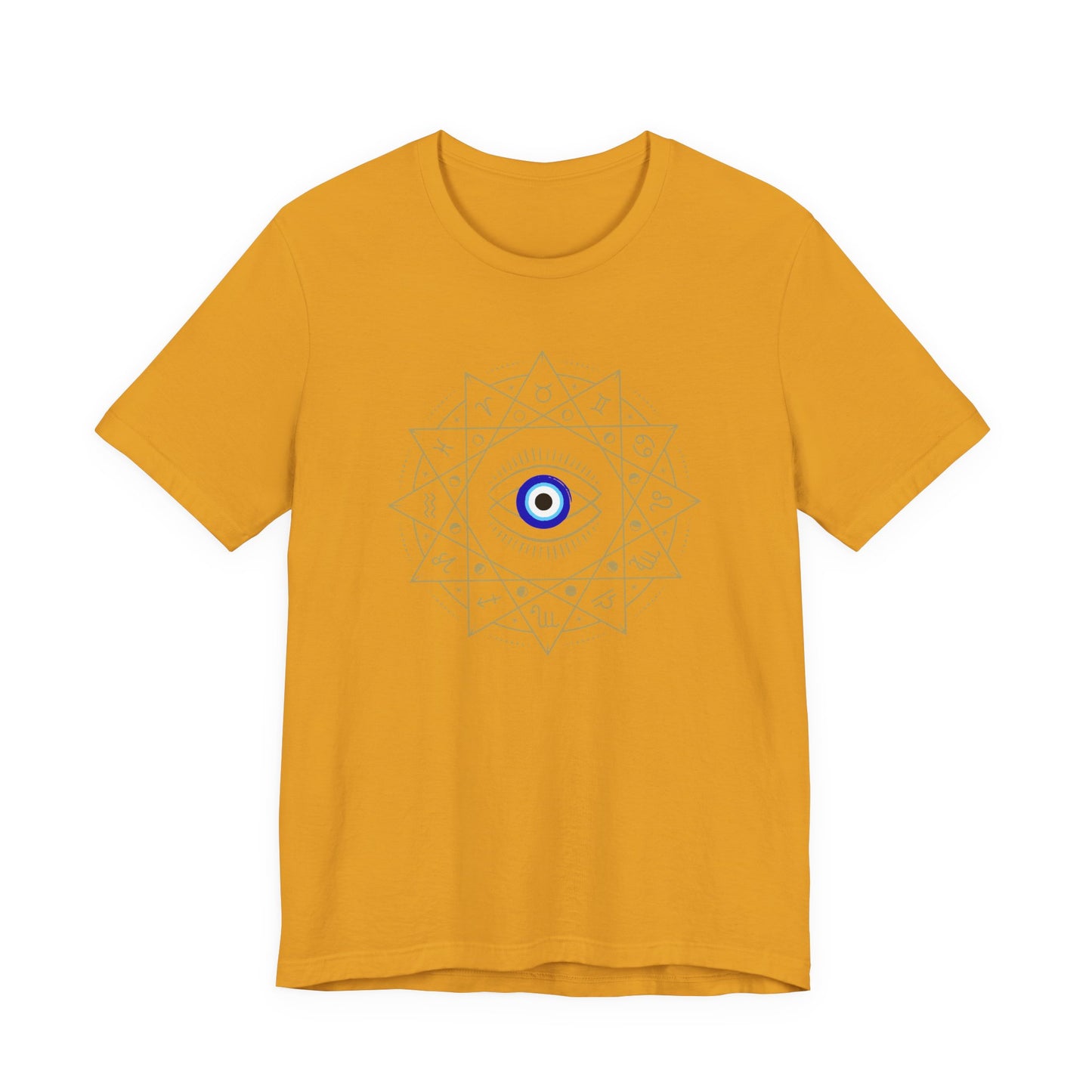 Evil Eye Mandala T-Shirt — Protective Blue Nazar Tee