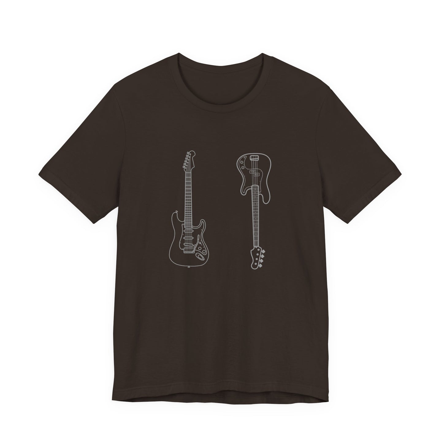 Guitar Lover's Unisex Tee, Music Gift, Rock Band Shirt, Festival Wear, Vintage Style Graphic Tee, Casual Concert Top