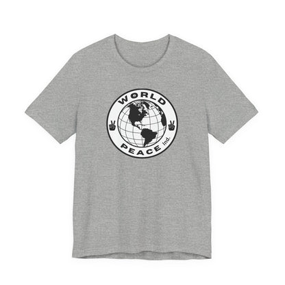World Peace Unisex Tee - Casual Style for Advocates of Harmony