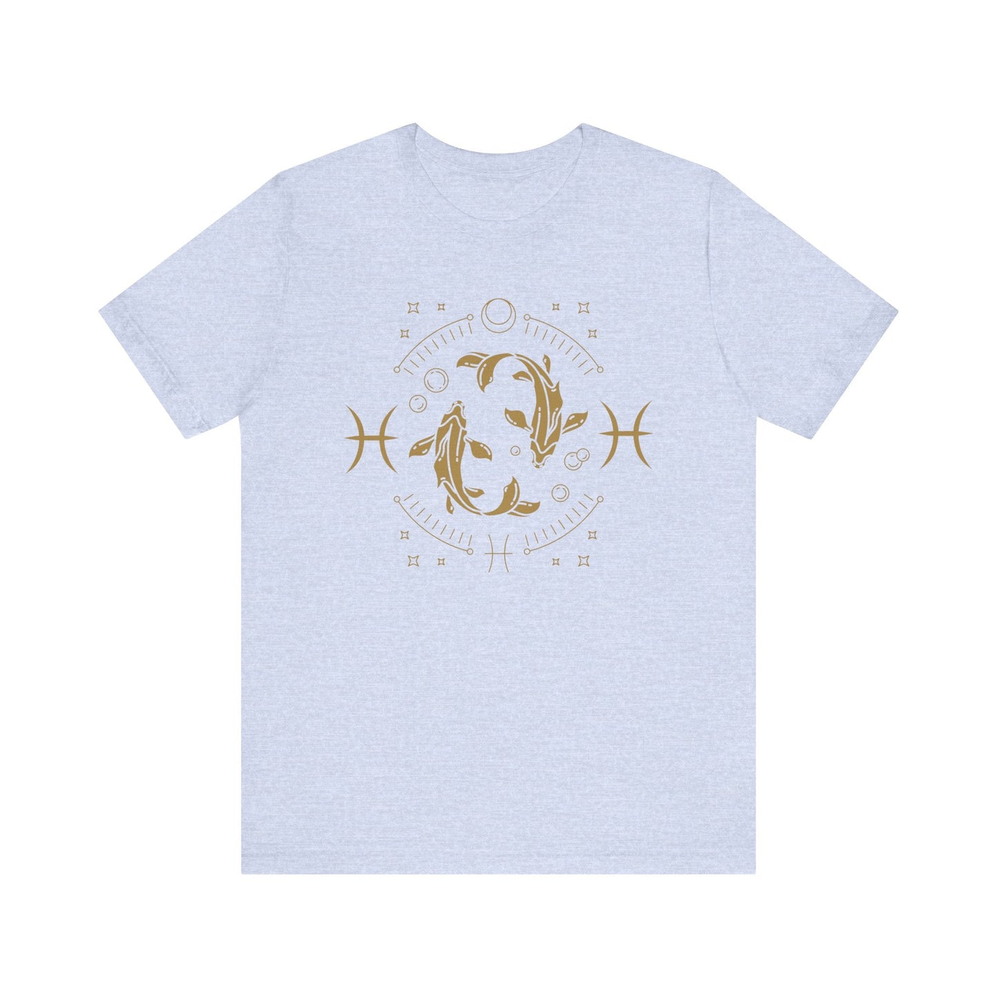 Pisces Zodiac Symbol Unisex Tee