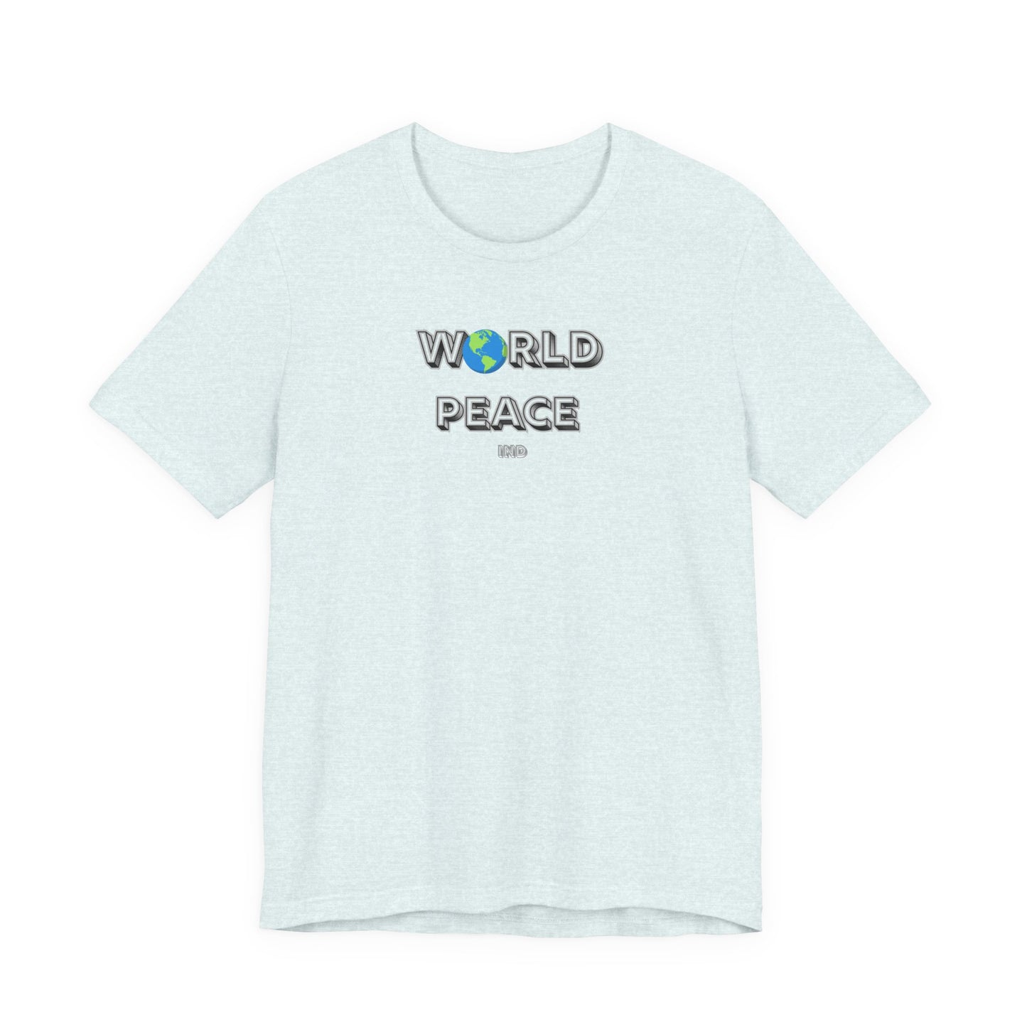 World Peace Unisex Jersey Tee - Casual Comfort for Every Occasion