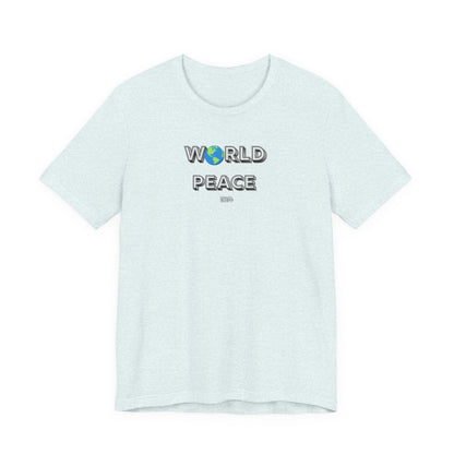 World Peace Unisex Jersey Tee - Casual Comfort for Every Occasion