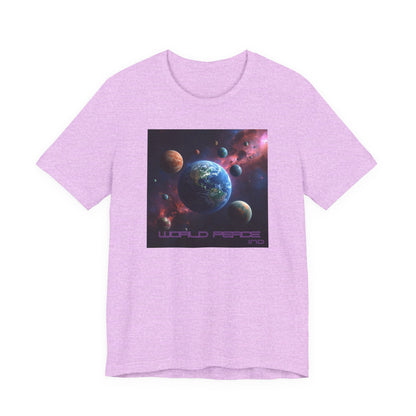 Galactic Peace Unisex Tee - Cosmic Universe Graphic T-Shirt