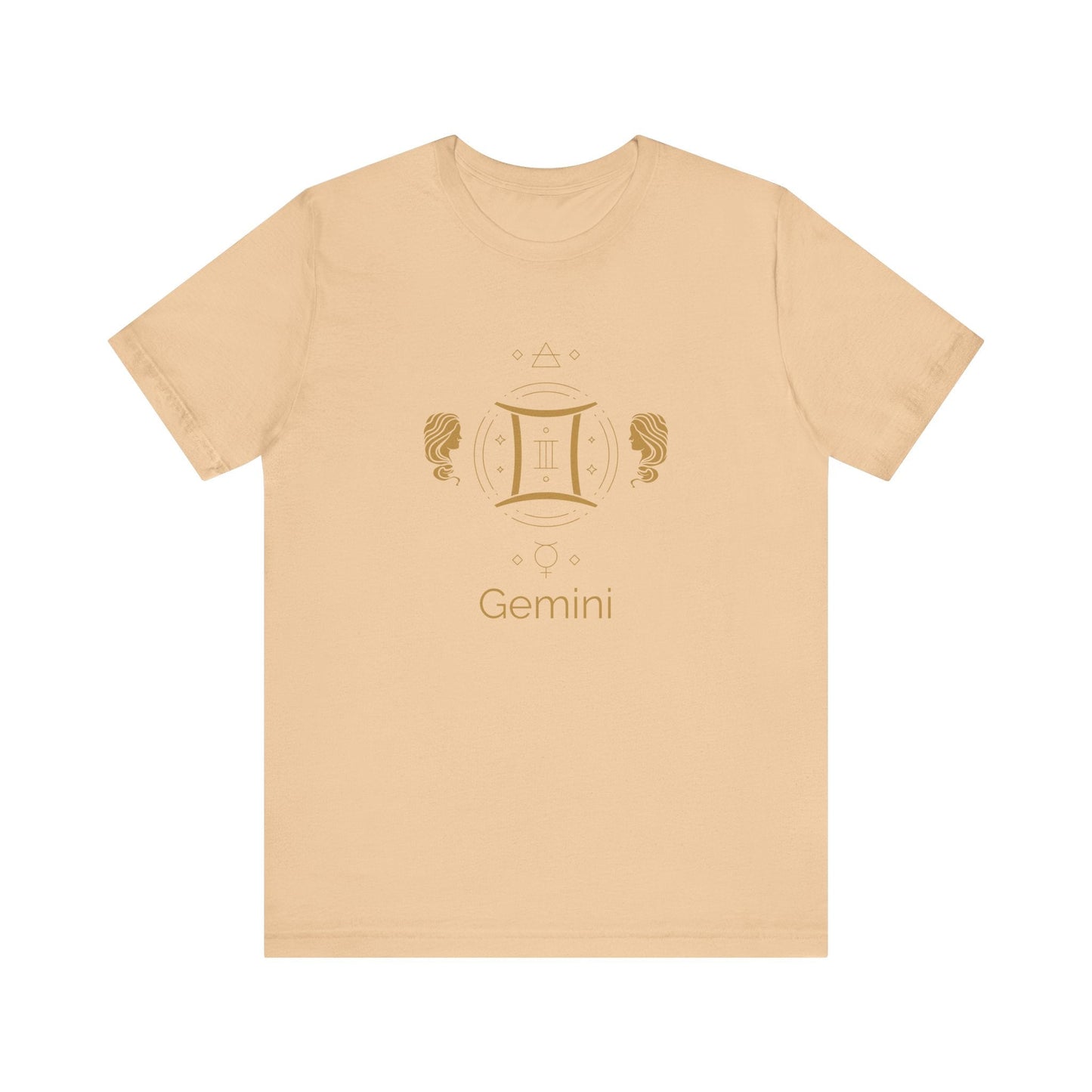 Gemini Zodiac Short Sleeve Tee shirt