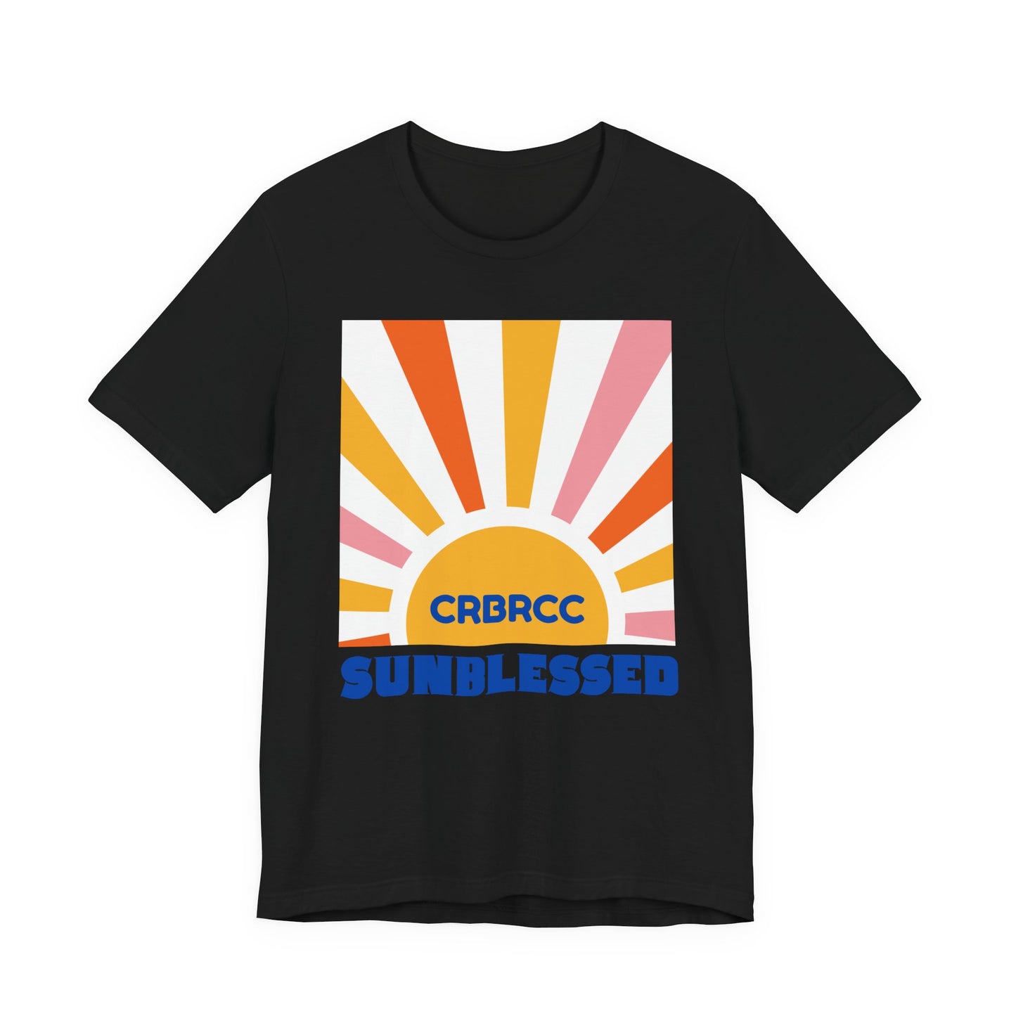 Retro Sun Blessed Tee - Unisex Jersey Short Sleeve T-Shirt, Summer Vibes, Beach Days, Gift for Sun Lovers, Casual Wear, Outdoor Fun