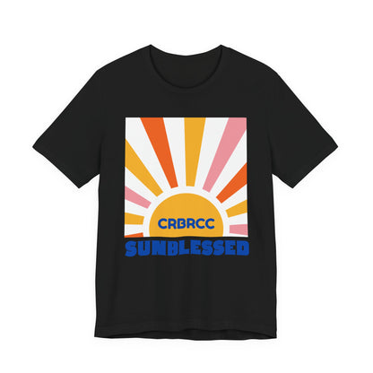 Retro Sun Blessed Tee - Unisex Jersey Short Sleeve T-Shirt, Summer Vibes, Beach Days, Gift for Sun Lovers, Casual Wear, Outdoor Fun