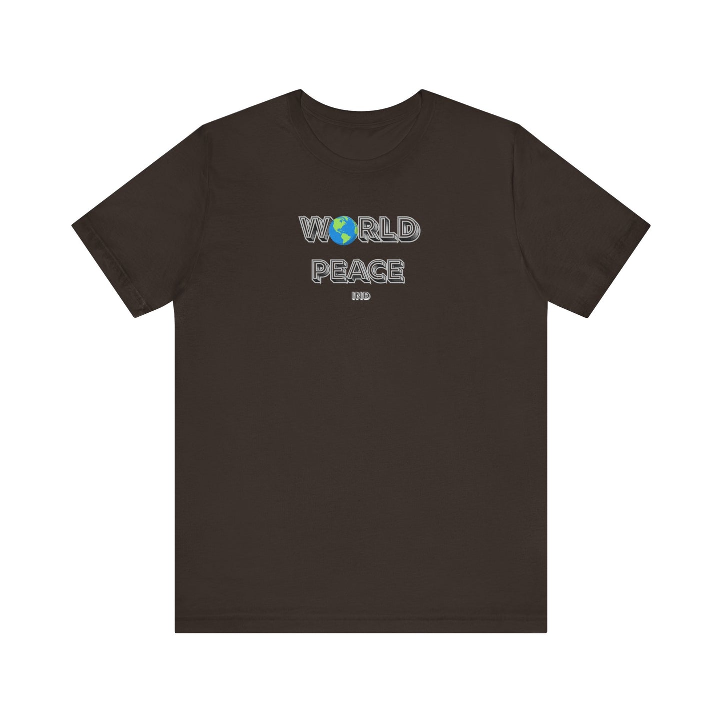 World Peace Unisex Jersey Tee - Casual Comfort for Every Occasion