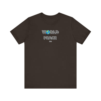 World Peace Unisex Jersey Tee - Casual Comfort for Every Occasion