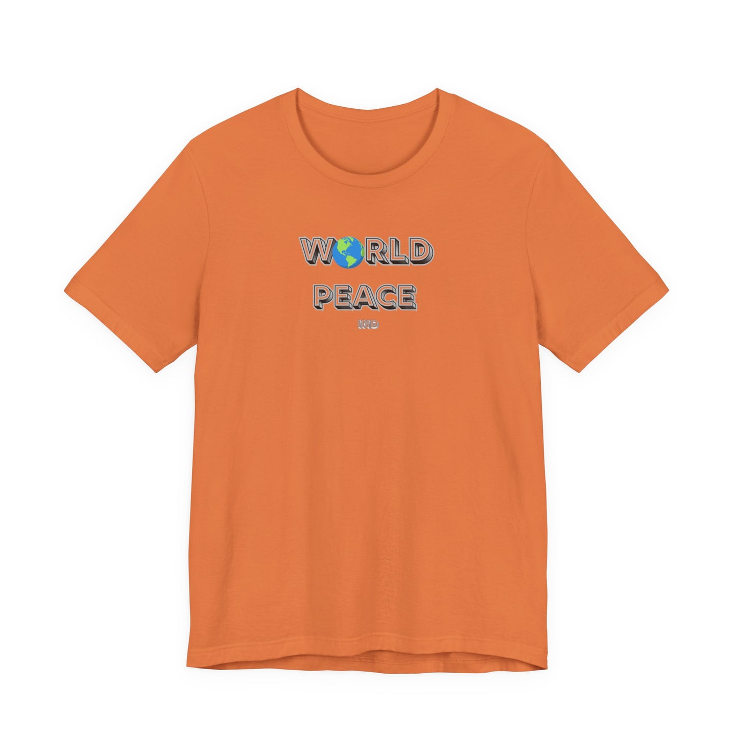 World Peace Unisex Jersey Tee - Casual Comfort for Every Occasion