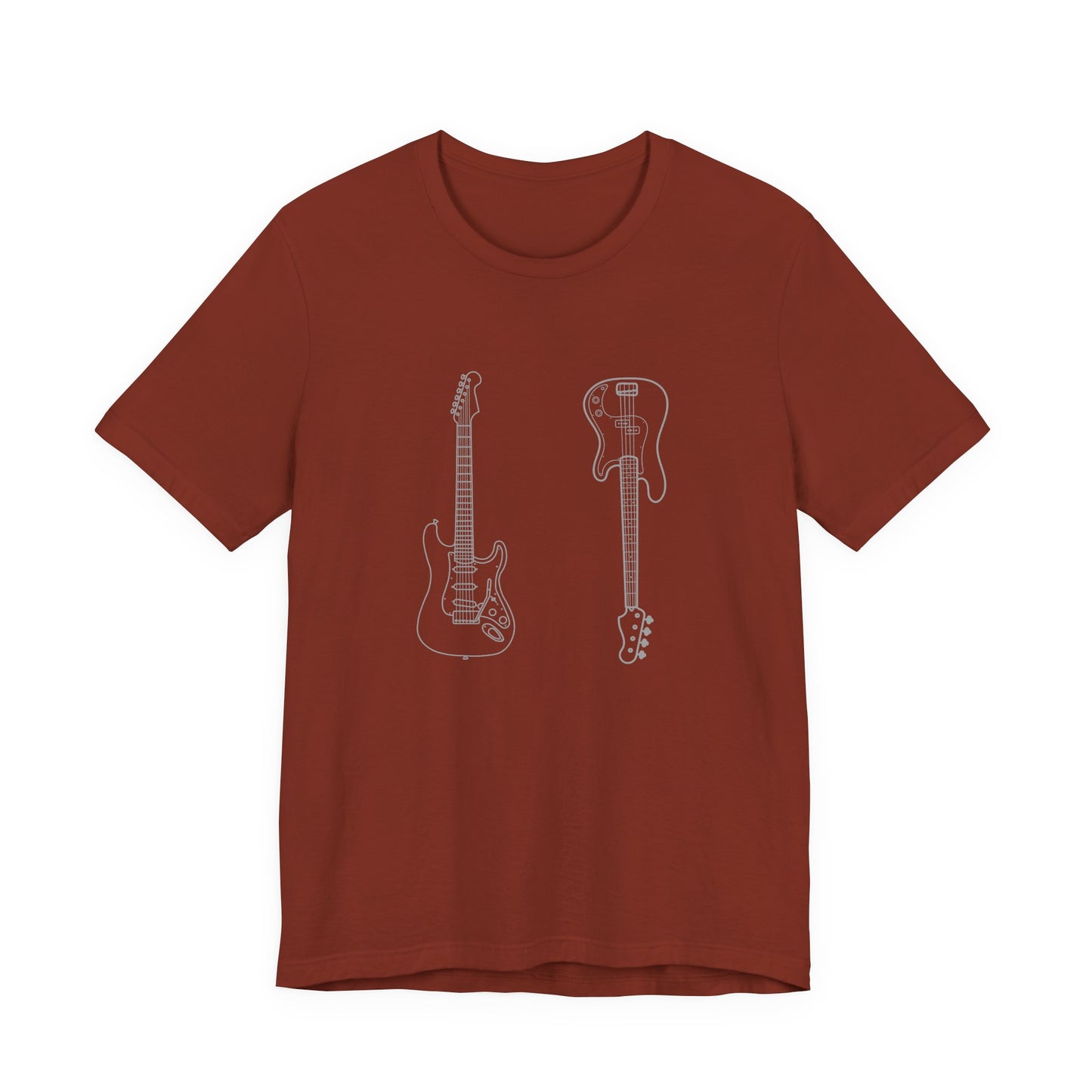 Guitar Lover's Unisex Tee, Music Gift, Rock Band Shirt, Festival Wear, Vintage Style Graphic Tee, Casual Concert Top