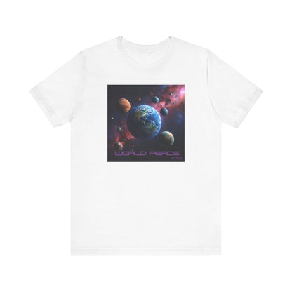 Galactic Peace Unisex Tee - Cosmic Universe Graphic T-Shirt