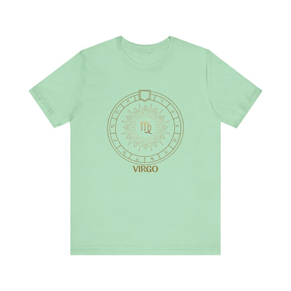 Virgo Zodiac Short Sleeve Tee,