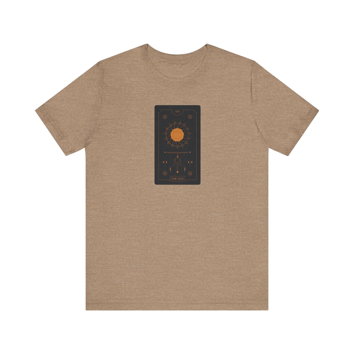 Sun tarot card tee shirt