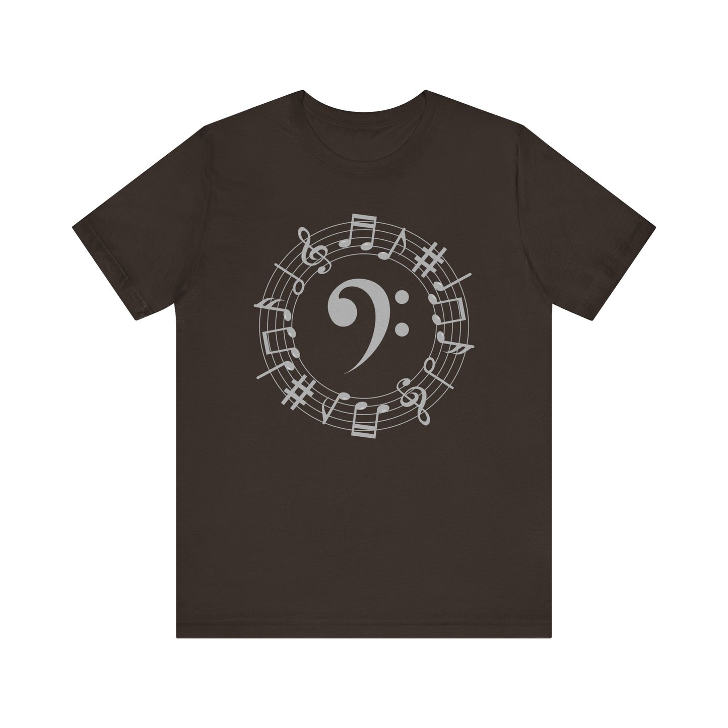 Music Note Unisex Jersey Tee, Musical Gift, Music Lover Shirt, Perfect for Concerts, Music Festivals, Unique Music Tee, Birthday Gift