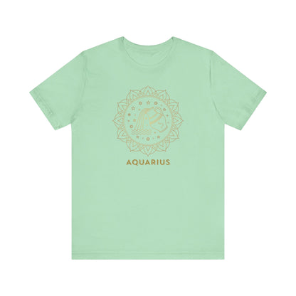 Aquarius Zodiac Tee Shirt