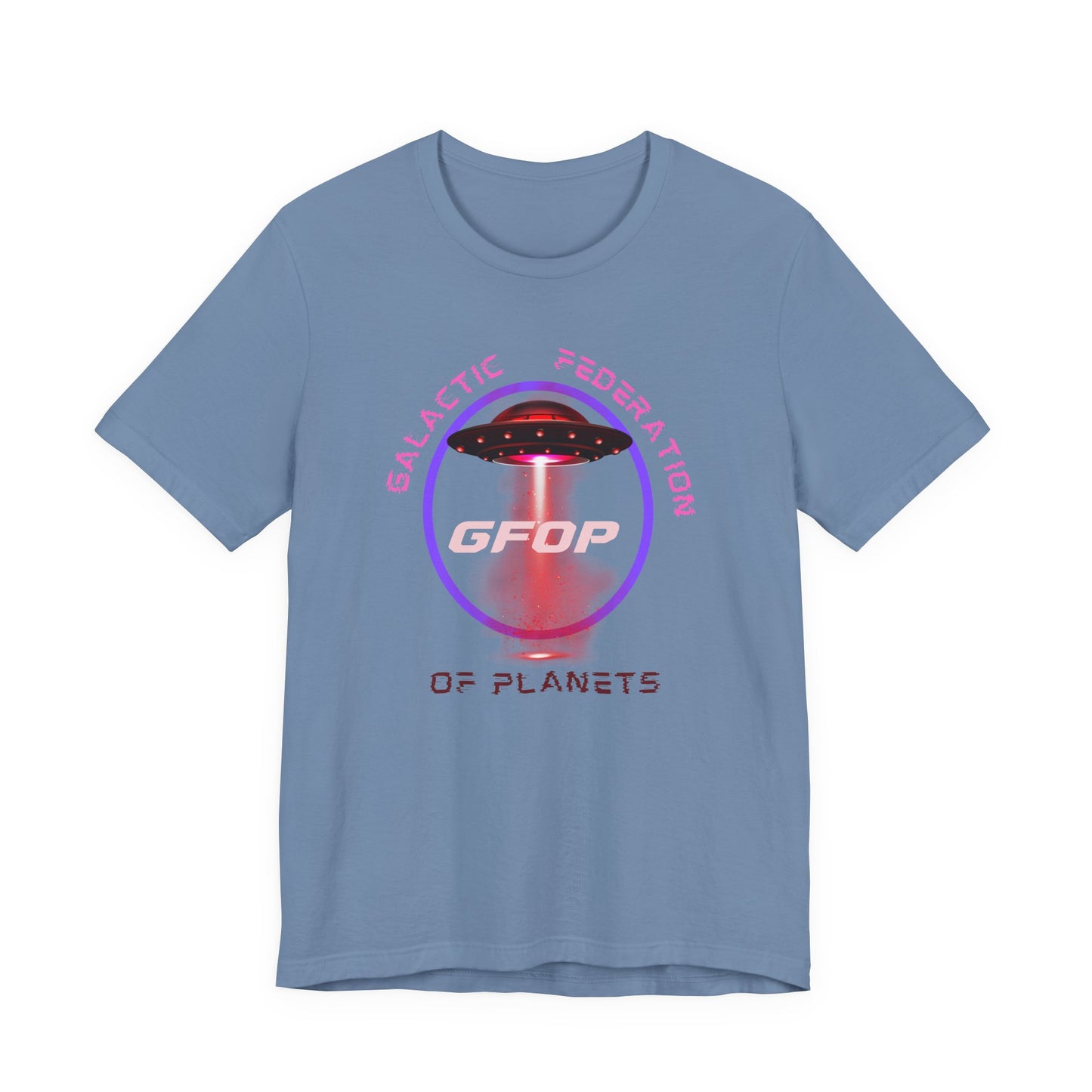 Galactic Federation Unisex Tee, Space-Themed Shirt, Sci-Fi Apparel, Gift for Space Lovers, Casual Graphic Tee, Summer Fashion