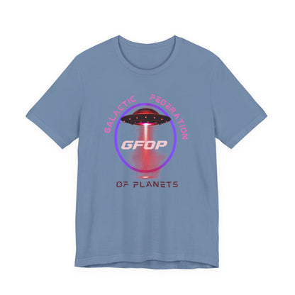 Galactic Federation Unisex Tee, Space-Themed Shirt, Sci-Fi Apparel, Gift for Space Lovers, Casual Graphic Tee, Summer Fashion