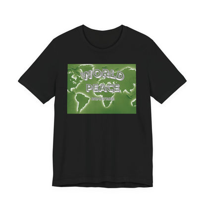 World Peace Unisex Jersey Tee - Eco-Friendly Graphic T-Shirt