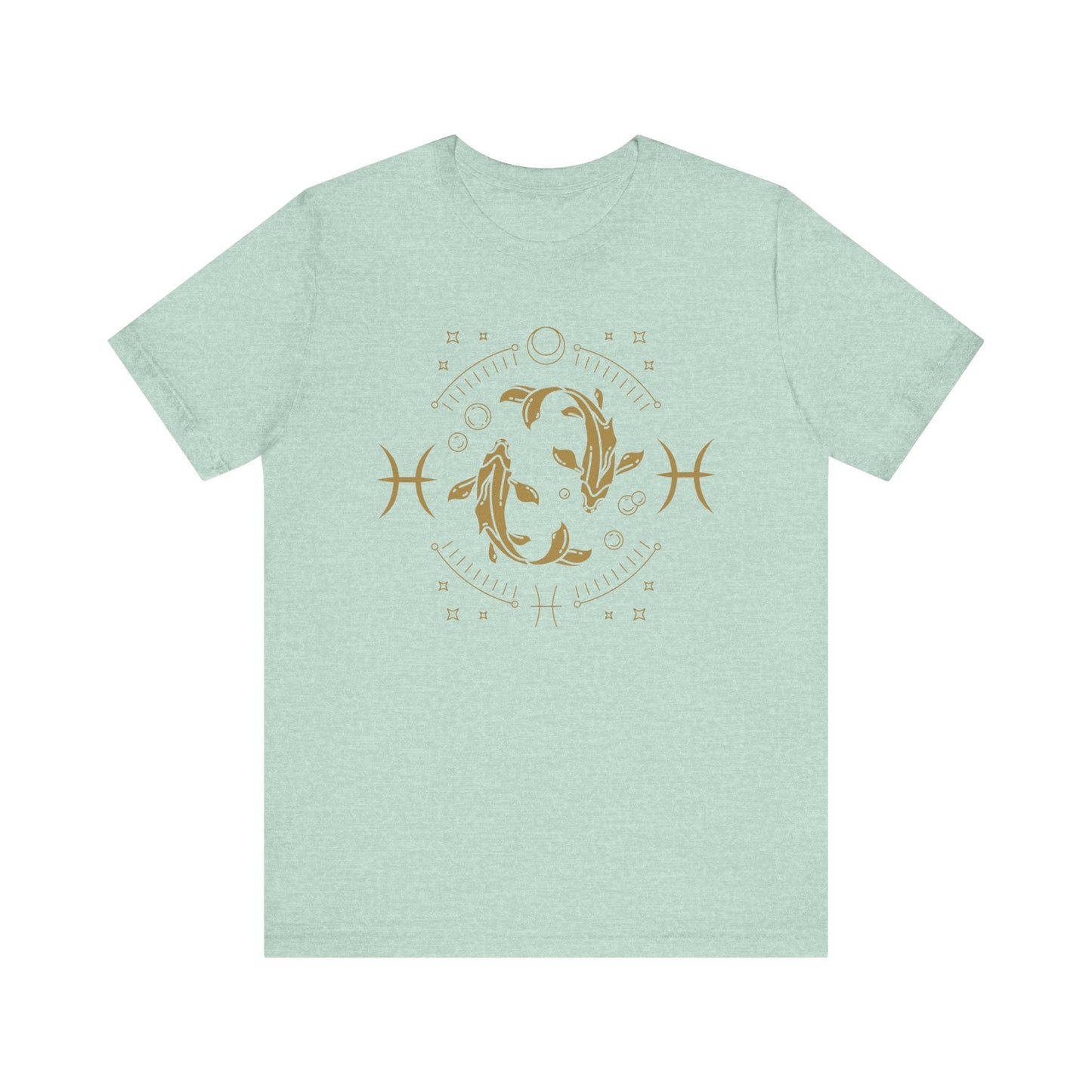 Pisces Zodiac Symbol Unisex Tee