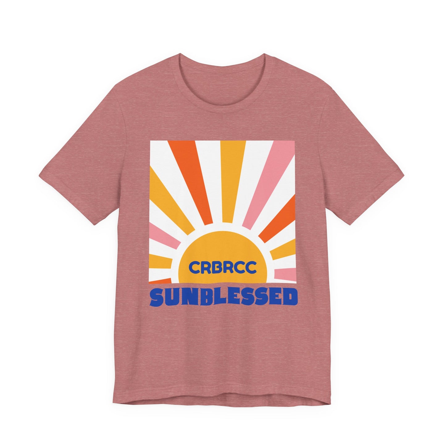 Retro Sun Blessed Tee - Unisex Jersey Short Sleeve T-Shirt, Summer Vibes, Beach Days, Gift for Sun Lovers, Casual Wear, Outdoor Fun