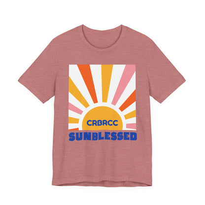 Retro Sun Blessed Tee - Unisex Jersey Short Sleeve T-Shirt, Summer Vibes, Beach Days, Gift for Sun Lovers, Casual Wear, Outdoor Fun