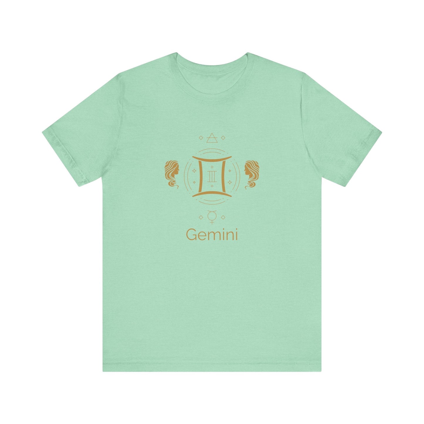 Gemini Zodiac Short Sleeve Tee shirt