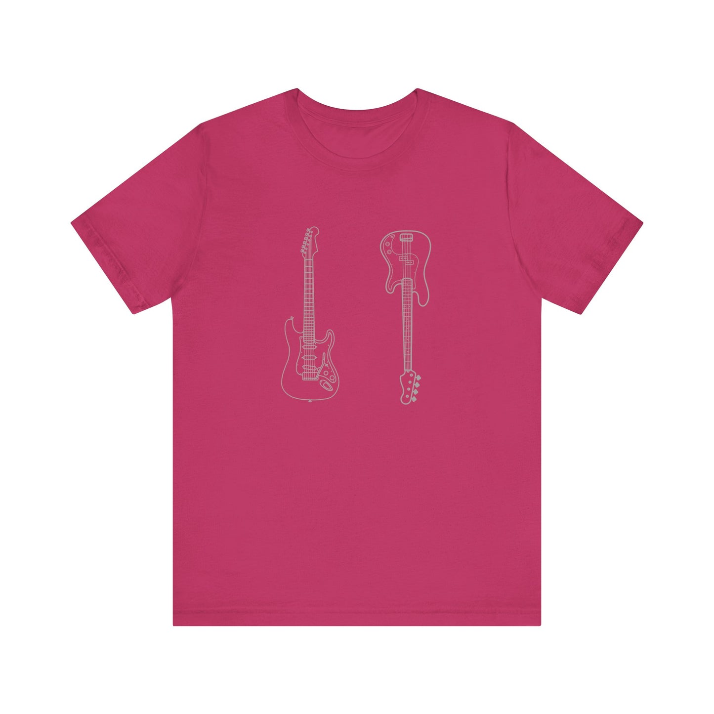 Guitar Lover's Unisex Tee, Music Gift, Rock Band Shirt, Festival Wear, Vintage Style Graphic Tee, Casual Concert Top