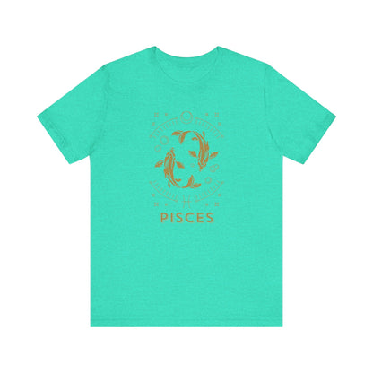 Pisces Zodiac Unisex Graphic Tee shirt