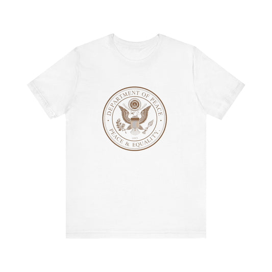 Department of Peace Unisex Jersey Tee - Embrace Peace & Equality