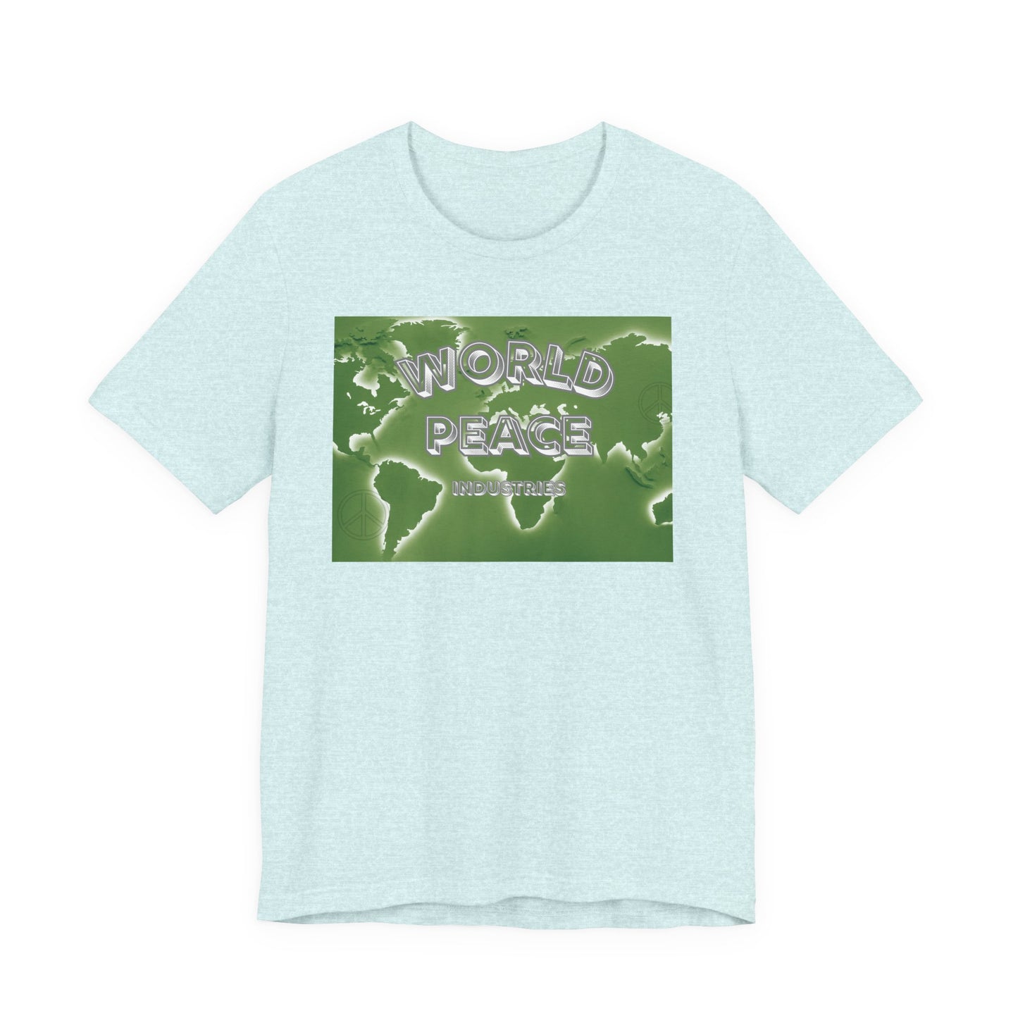 World Peace Unisex Jersey Tee - Eco-Friendly Graphic T-Shirt