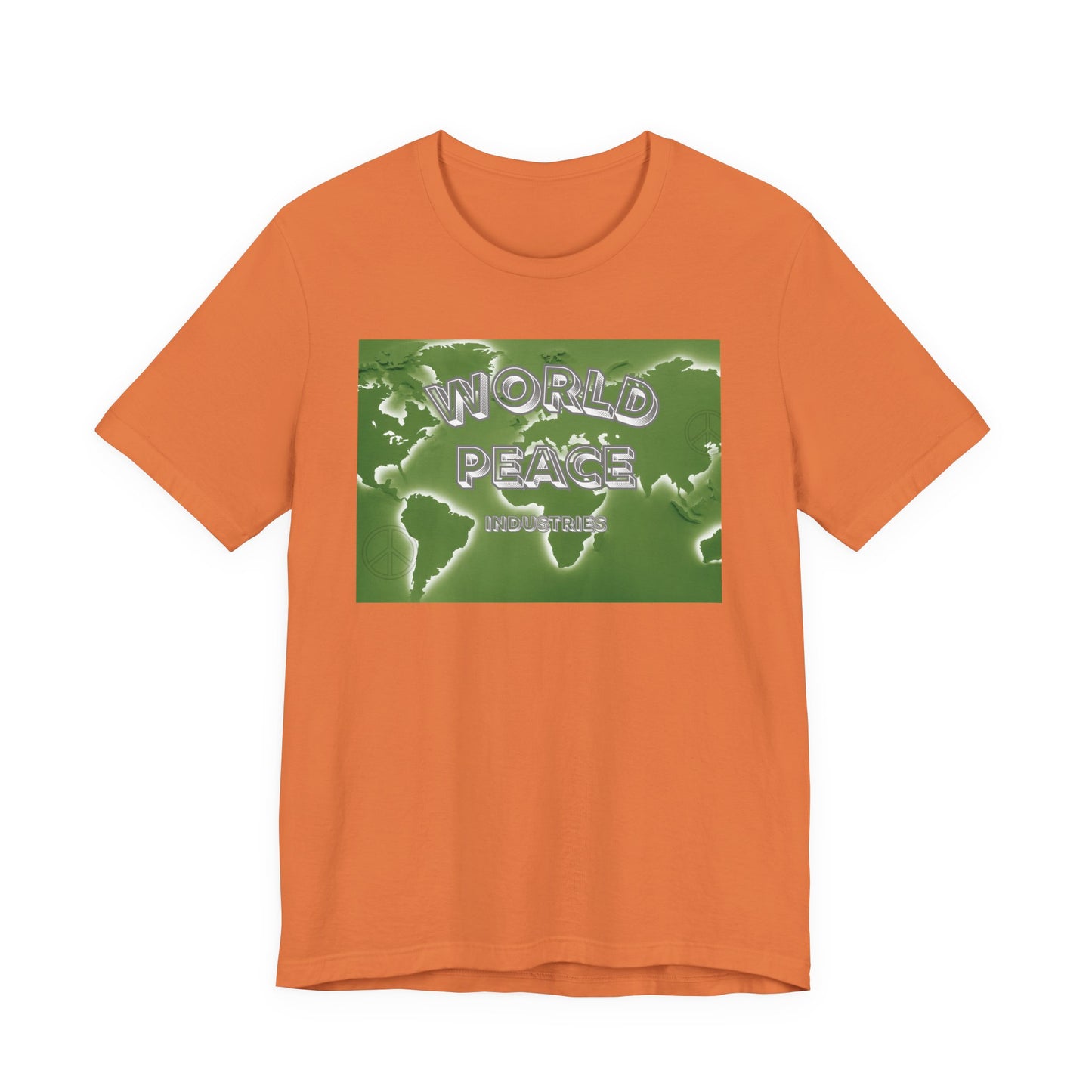 World Peace Unisex Jersey Tee - Eco-Friendly Graphic T-Shirt